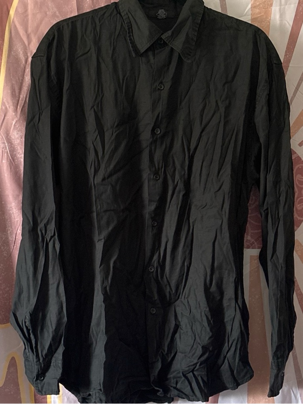 Alfani Black Lightweight Button-Up Shirt Jacket